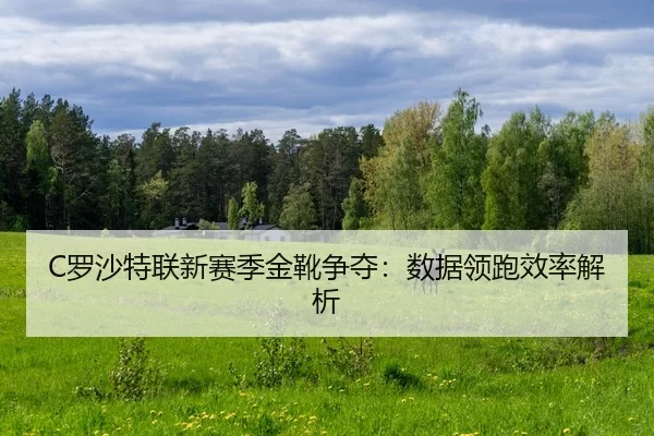 C罗沙特联新赛季金靴争夺：数据领跑效率解析
