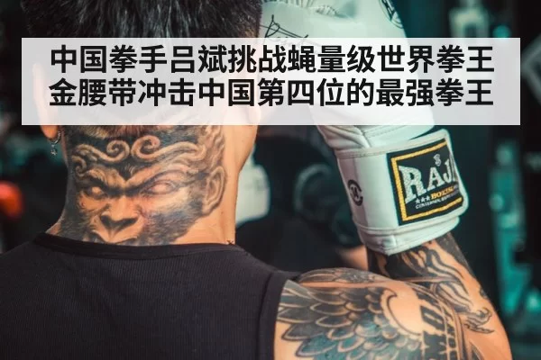 中国拳手吕斌挑战蝇量级世界拳王金腰带冲击中国第四位的最强拳王